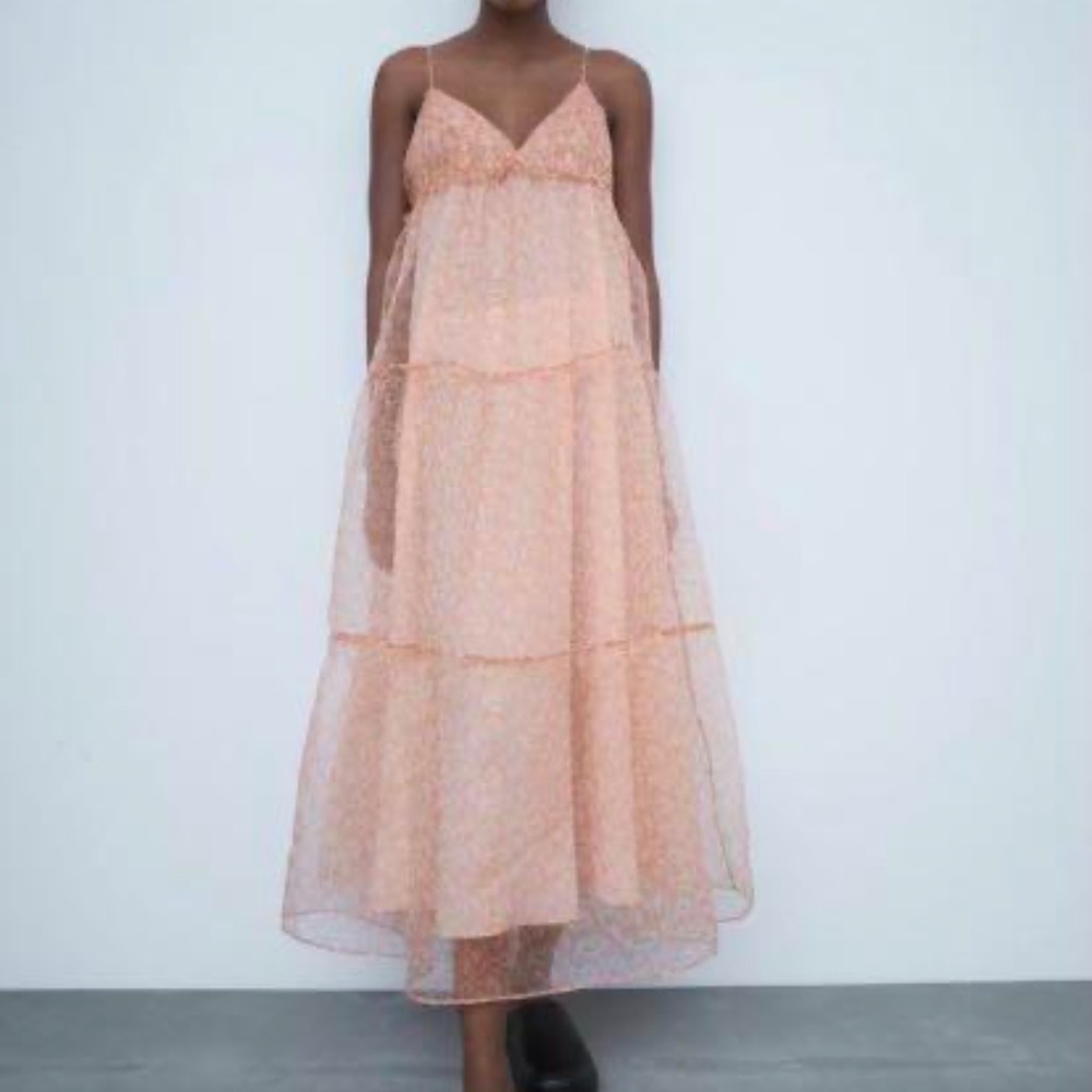 NWOT🌸Blogger’s Favorite Organza Dress